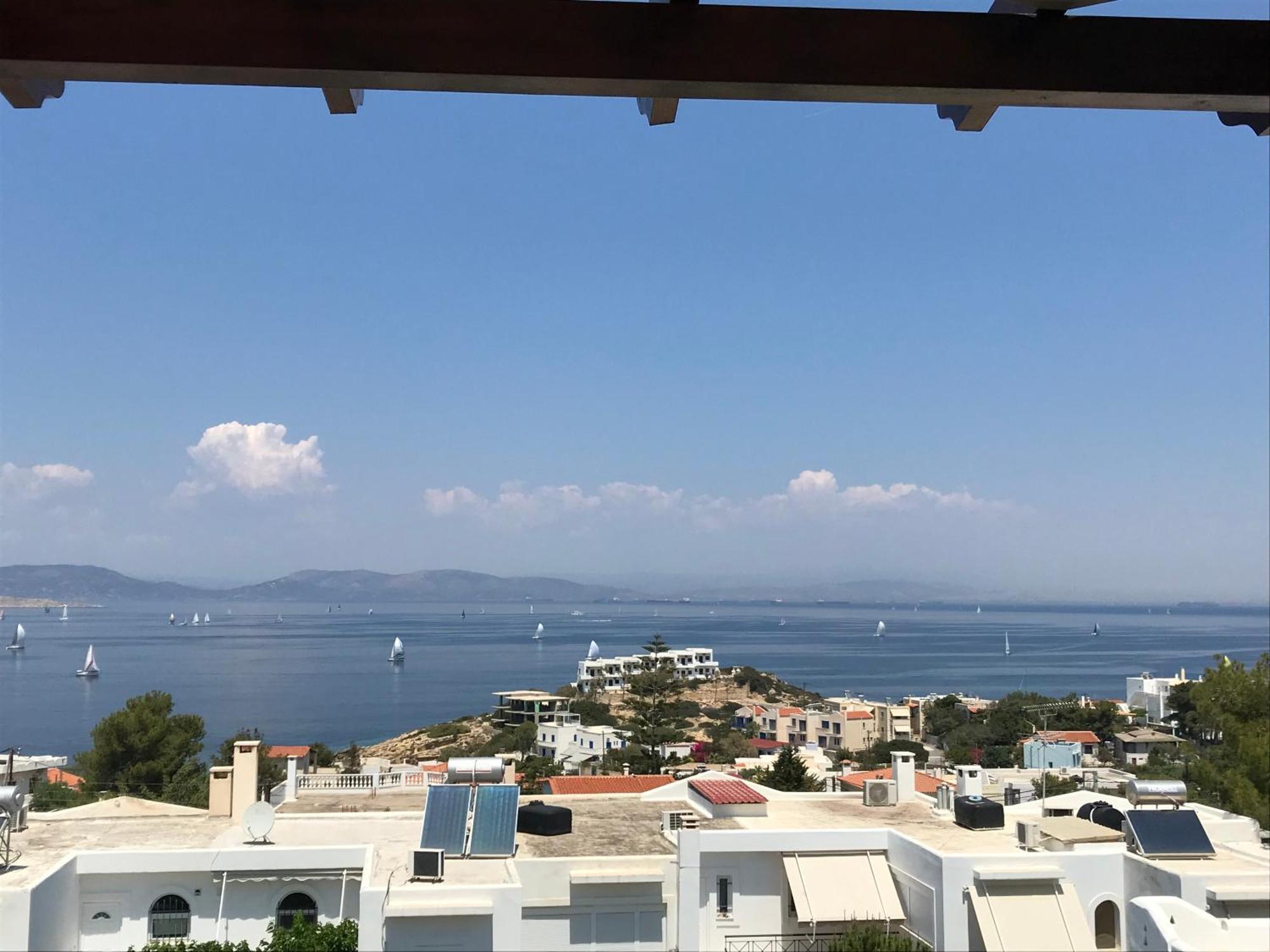 180° View To Sea Villa Vathi  ภายนอก รูปภาพ