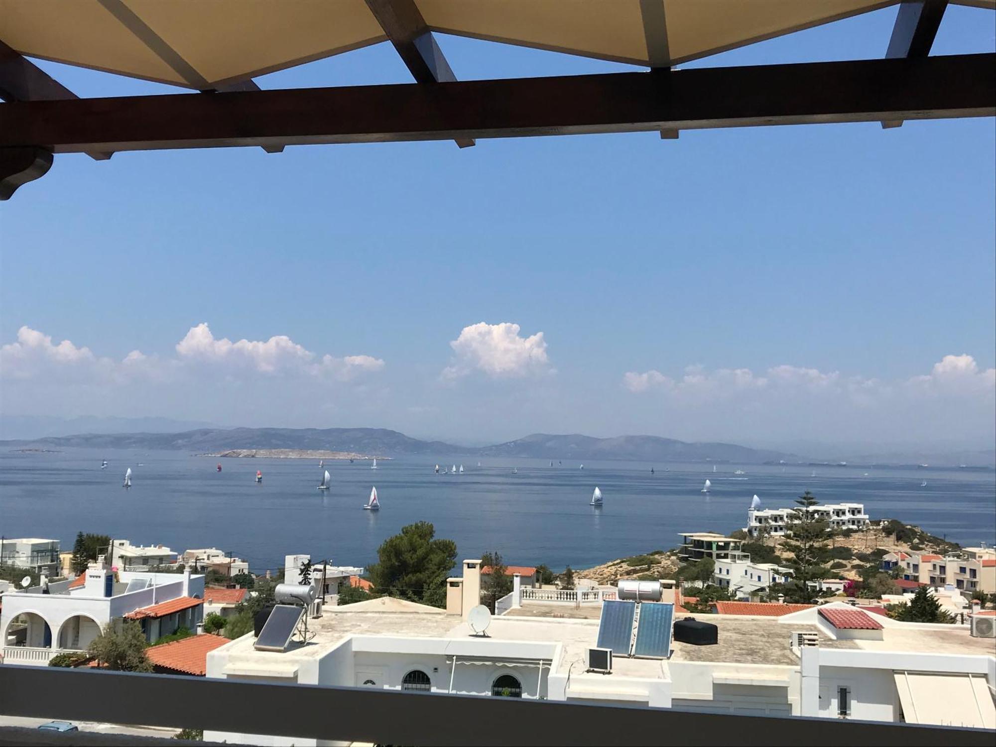 180° View To Sea Villa Vathi  ภายนอก รูปภาพ